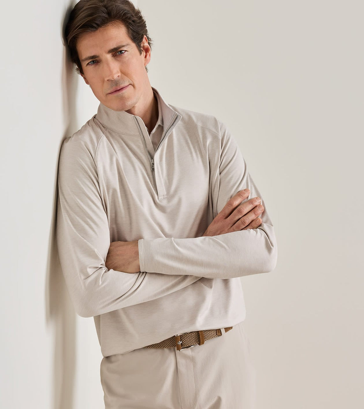 CROWN CRAFTED STEALTH PERFORMANCE QUARTER ZIP