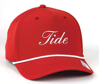 AHEAD Accessories - HATS - TRUCKER CARDINAL/WHITE / CLASSIC FIT TIDE AEROSPHERE ROPE SNAP BACK