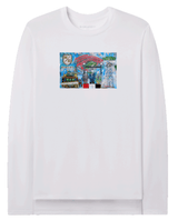 B. DRADDY GAMEDAY - UNIVERSITY OF GEORGIA - T-SHIRTS WHITE / S DAWGS L/S DEWEY T-SHIRT