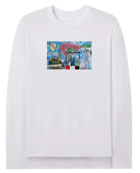 B. DRADDY GAMEDAY - UNIVERSITY OF GEORGIA - T-SHIRTS WHITE / S DAWGS L/S DEWEY T-SHIRT