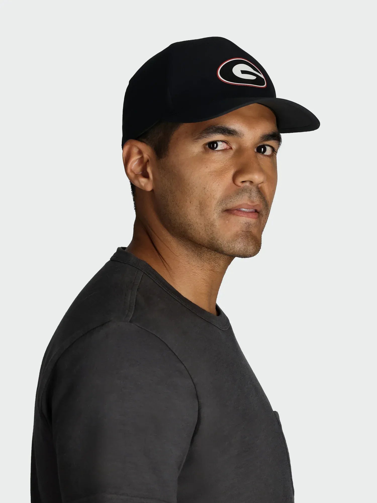 BCKR GAMEDAY - UNIVERSITY OF GEORGIA BLACK/RED DRY ONE WATERPROOF CAP