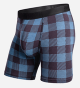BN3TH UNDERWEAR BUFFALO CHECK FOG / S CLASSIC ICON BOXER BRIEF