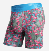 BN3TH UNDERWEAR FLAMINGP ETHEREAL / S CLASSIC ICON BOXER BRIEF
