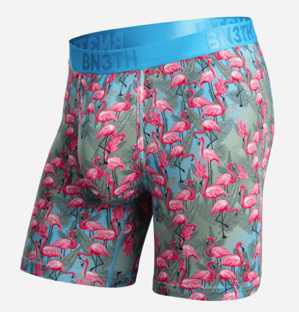 BN3TH UNDERWEAR FLAMINGP ETHEREAL / S CLASSIC ICON BOXER BRIEF