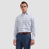 BUGATCHI SHIRTS - L - S SPORT ALVIN WOVEN SHAPED