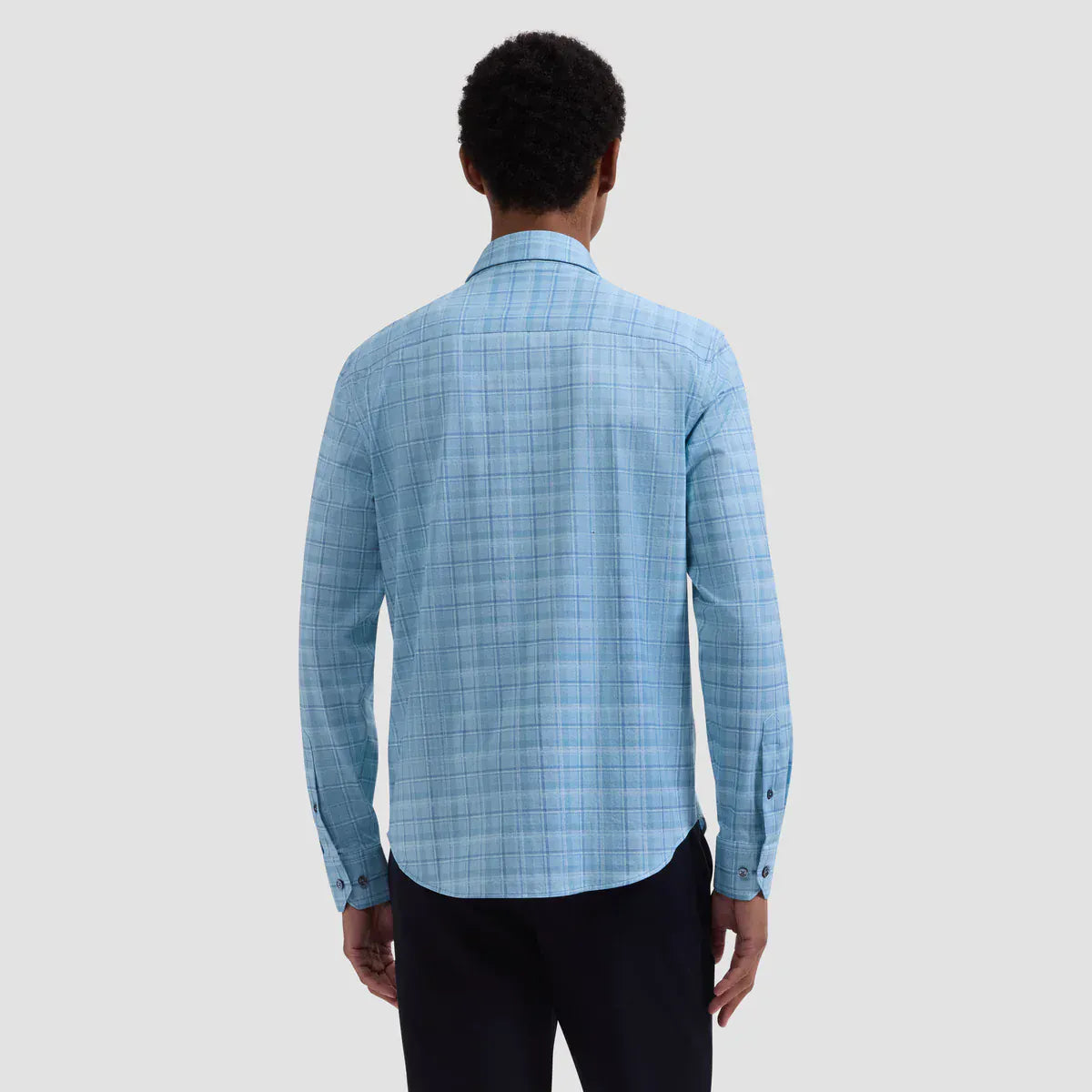 BUGATCHI SHIRTS - L - S SPORT JIMMY