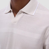 BUGATCHI SHIRTS - POLO SHORT SLEEVE JOHNNY COLLAR POLO