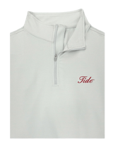 Christopher Mobley GAMEDAY - UNIVERSITY OF ALABAMA - TIDE - 14 ZIPS GREY / S CM TIDE JUBILEE STRIPE 1/4 ZIP