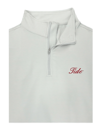 Christopher Mobley GAMEDAY - UNIVERSITY OF ALABAMA - TIDE - 14 ZIPS GREY / S CM TIDE JUBILEE STRIPE 1/4 ZIP