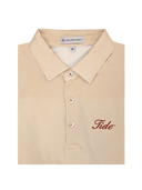 Christopher Mobley GAMEDAY - UNIVERSITY OF ALABAMA - TIDE - POLOS SAND / S CM TIDE POLO HOUNDSTOOTH
