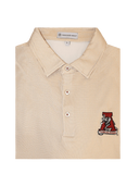 Christopher Mobley GAMEDAY - UNIVERSITY OF ALABAMA - TUSCALOOSA VAULT A - POLOS SAND / S CM VAULT HOUNDSTOOTH POLO