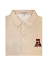 Christopher Mobley GAMEDAY - UNIVERSITY OF ALABAMA - TUSCALOOSA VAULT A - POLOS SAND / S CM VAULT HOUNDSTOOTH POLO