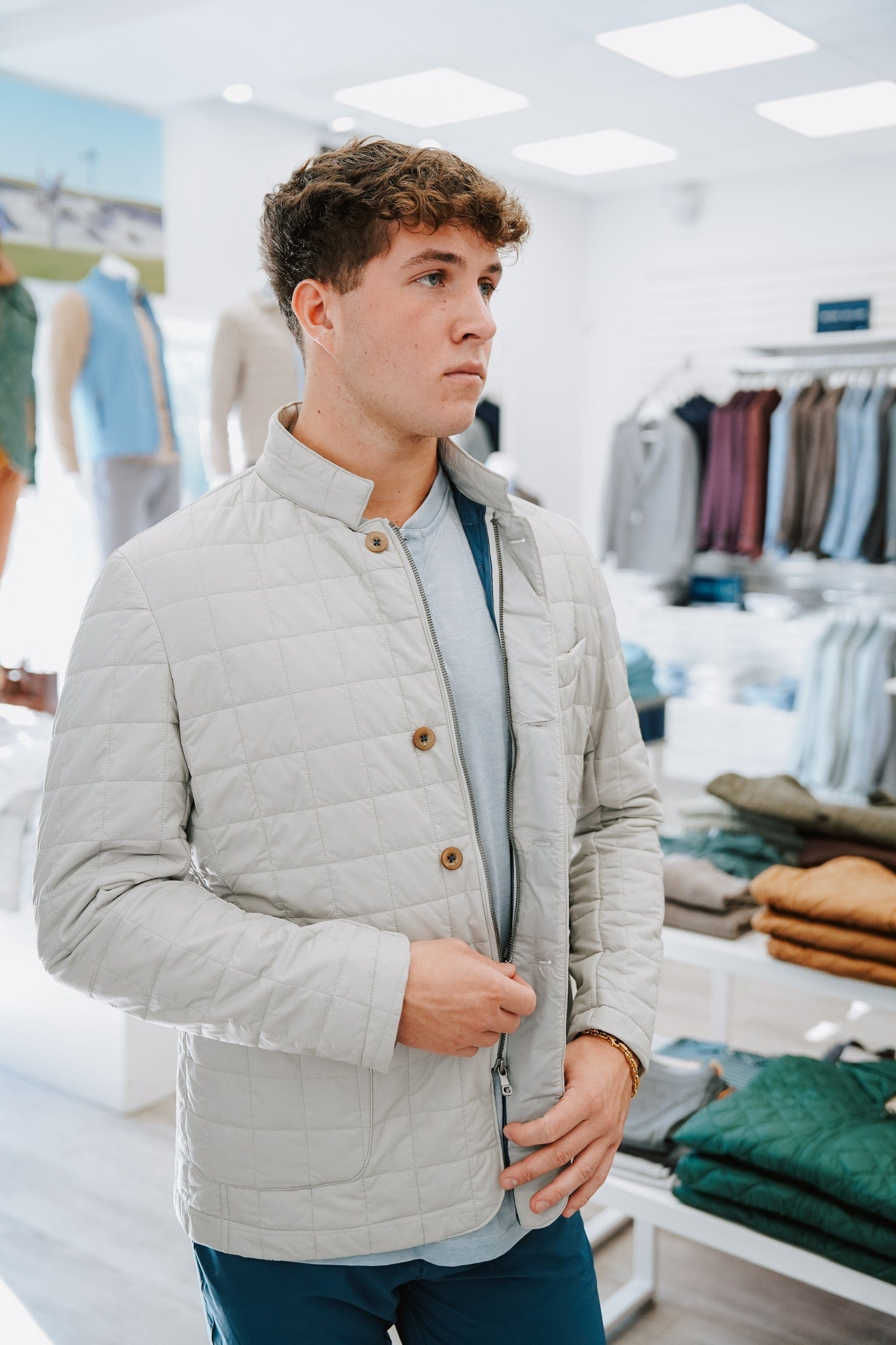 Christopher Mobley OUTERWEAR - JACKET CHRISTOPHER MOBLEY QUILTED JACKET