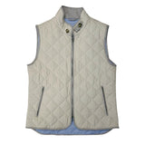 Christopher Mobley OUTERWEAR - VEST STONE/BLUE / XL CHRISTOPHER MOBLEY QUILTED VEST