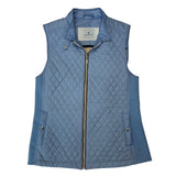 Christopher Mobley WOMENS - OUTERWEAR - VEST BLUE / S KENEDI QUILTED VEST