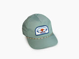 CRIQUET Accessories - HATS - TRUCKER Sage Ripstop THROWBACK HAT