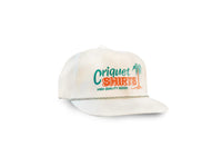 CRIQUET Accessories - HATS - TRUCKER White Twill THROWBACK HAT