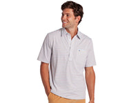 CRIQUET SHIRTS - POLO DUVAL STRIPE - WHITE / M PERFORMANCE PLAYERS SHIRT