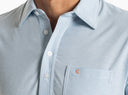 CRIQUET SHIRTS - POLO HOBBY STRIPE - LIGHT BLUE / M PERFORMANCE PLAYERS SHIRT