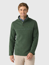 CRIQUET Unclassified HEATHER IVY / M QUILTED PULLOVER