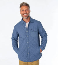 CRIQUET Unclassified SLATE BLUE / M QUILTED SHACKET