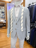 EMPIRE SPORT COAT TAN/BLUE / 38R Empire Spring 2026