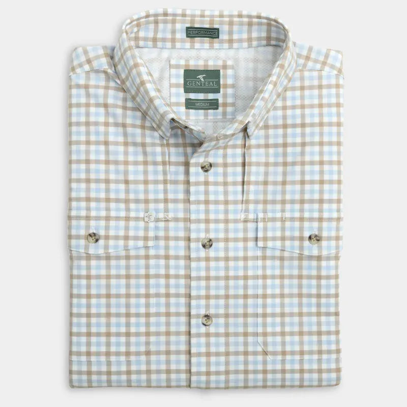 GENTEAL SHIRTS - L - S SPORT DEAN VENTED SHIRT