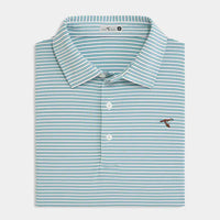 GENTEAL SHIRTS - SPORT SHIRT AQUA / S CAPE PERFORMANCE POLO
