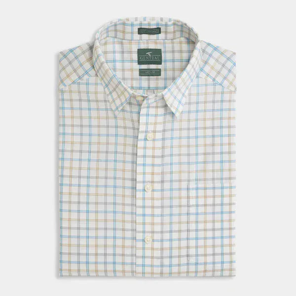 GENTEAL SHIRTS - SPORT SHIRT SANDBAR / L HERITAGE SOFTOUCH PERFORMANCE SPORT SHIRT