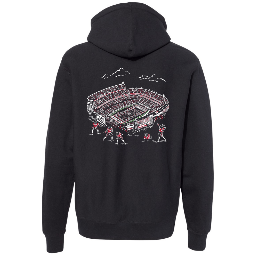 GREYSON GAMEDAY - UNIVERSITY OF GEORGIA - HOODIES DAWGS STADIUM ASPEN HOODIE