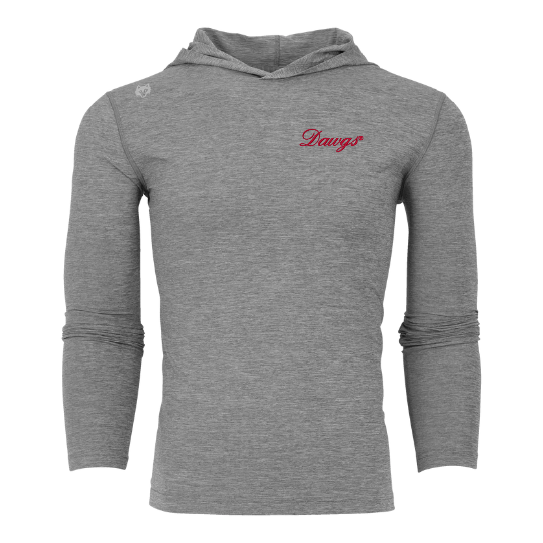 GREYSON GAMEDAY - UNIVERSITY OF GEORGIA - HOODIES LT HEATHER GREY / M DAWGS GUIDE SPORT HOODIE