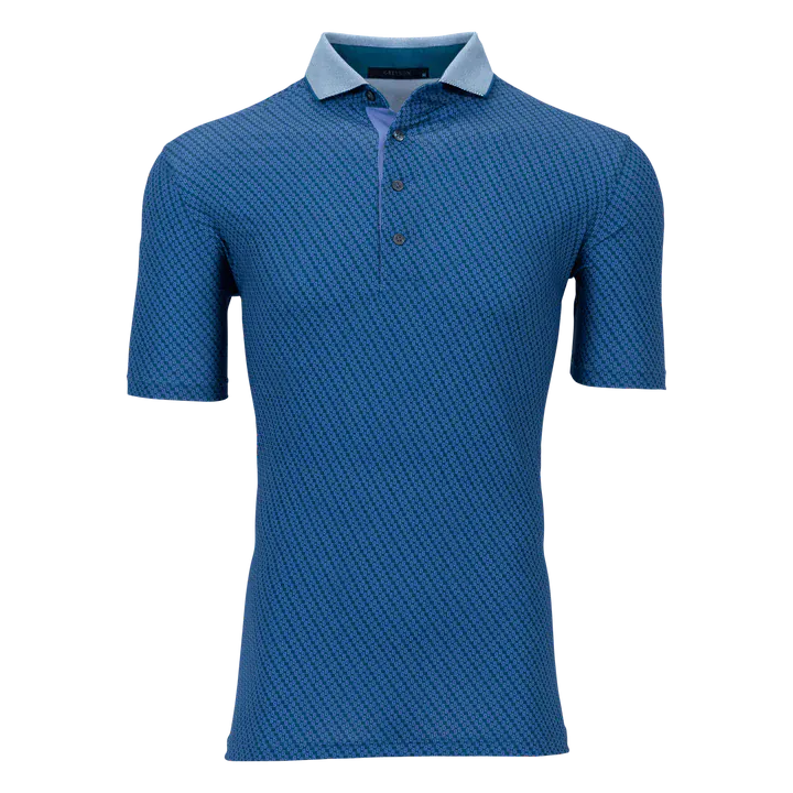 GREYSON KNIT SHIRTS SEA TURTLE / M WOLF TAILS POLO