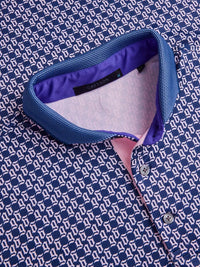 GREYSON KNIT SHIRTS WOLF TAILS POLO