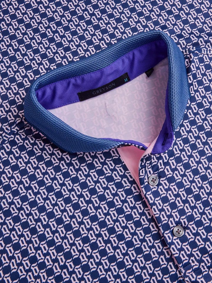 GREYSON KNIT SHIRTS WOLF TAILS POLO