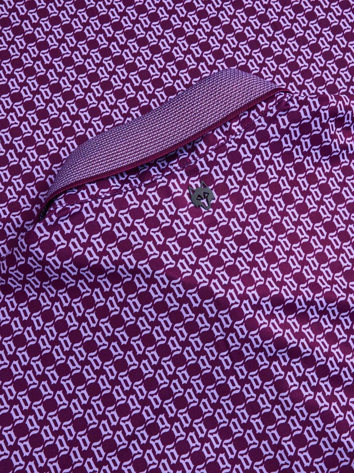 GREYSON KNIT SHIRTS WOLF TAILS POLO