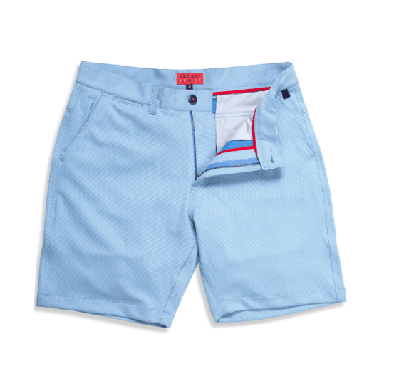 HALSEY Unclassified STRIPE MARLIN BLUE / 30 BREAKWATER MELANGE 8" INSEAM SHORT