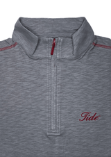 HORN LEGEND GAMEDAY - UNIVERSITY OF ALABAMA - TIDE - 14 ZIPS TIDE COTTON 1/4  ZIP