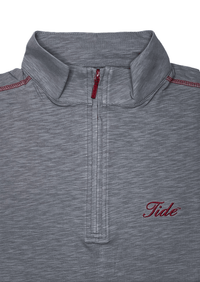 HORN LEGEND GAMEDAY - UNIVERSITY OF ALABAMA - TIDE - 14 ZIPS TIDE COTTON 1/4  ZIP