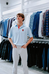 HORN LEGEND GAMEDAY - UNIVERSITY OF GEORGIA - BACK-TO-BACK - POLO DAWGS BACK-TO-BACK CROSS HATCH POLO