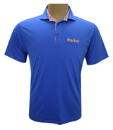 HORN LEGEND GAMEDAY - UNIVERSITY OF MISSISSIPPI - OXFORD - POLOS HOTTY TODDY SOLID HOUNDSTOOTH TRIM POLO