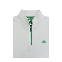 HORN LEGEND OUTERWEAR - 14 ZIP WHITE/GREY / S ST. PATTYS DAY HOUNDSTOOTH ZIP