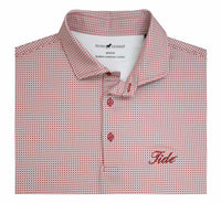 HORN LEGEND POLOS CRIMSON / S TIDE CHECK POLO