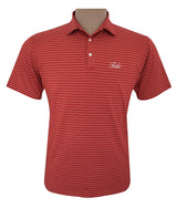 HORN LEGEND POLOS TIDE STRIPE ACCENT BUTTON POLO