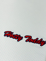 HORN LEGEND SHIRTS - POLO WHITE/SERENITY / M HOTTY TODDY DOT POLO WHITE/SERENITY