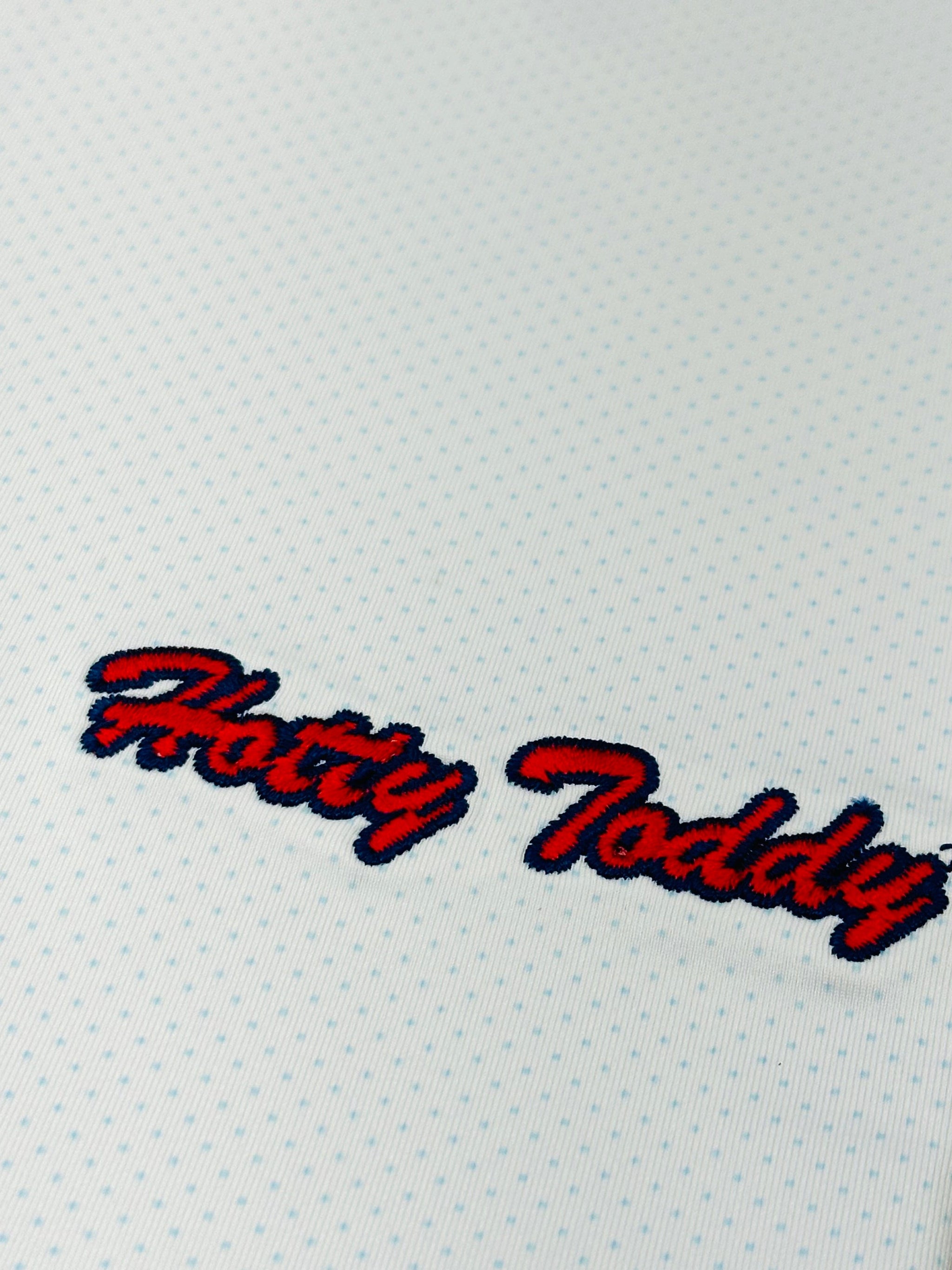 HORN LEGEND SHIRTS - POLO WHITE/SERENITY / M HOTTY TODDY DOT POLO WHITE/SERENITY