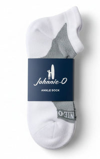JOHNNIE-O Accessories - SOCKS - ANKLE LIGHT GRAY SORBTEK SOCK