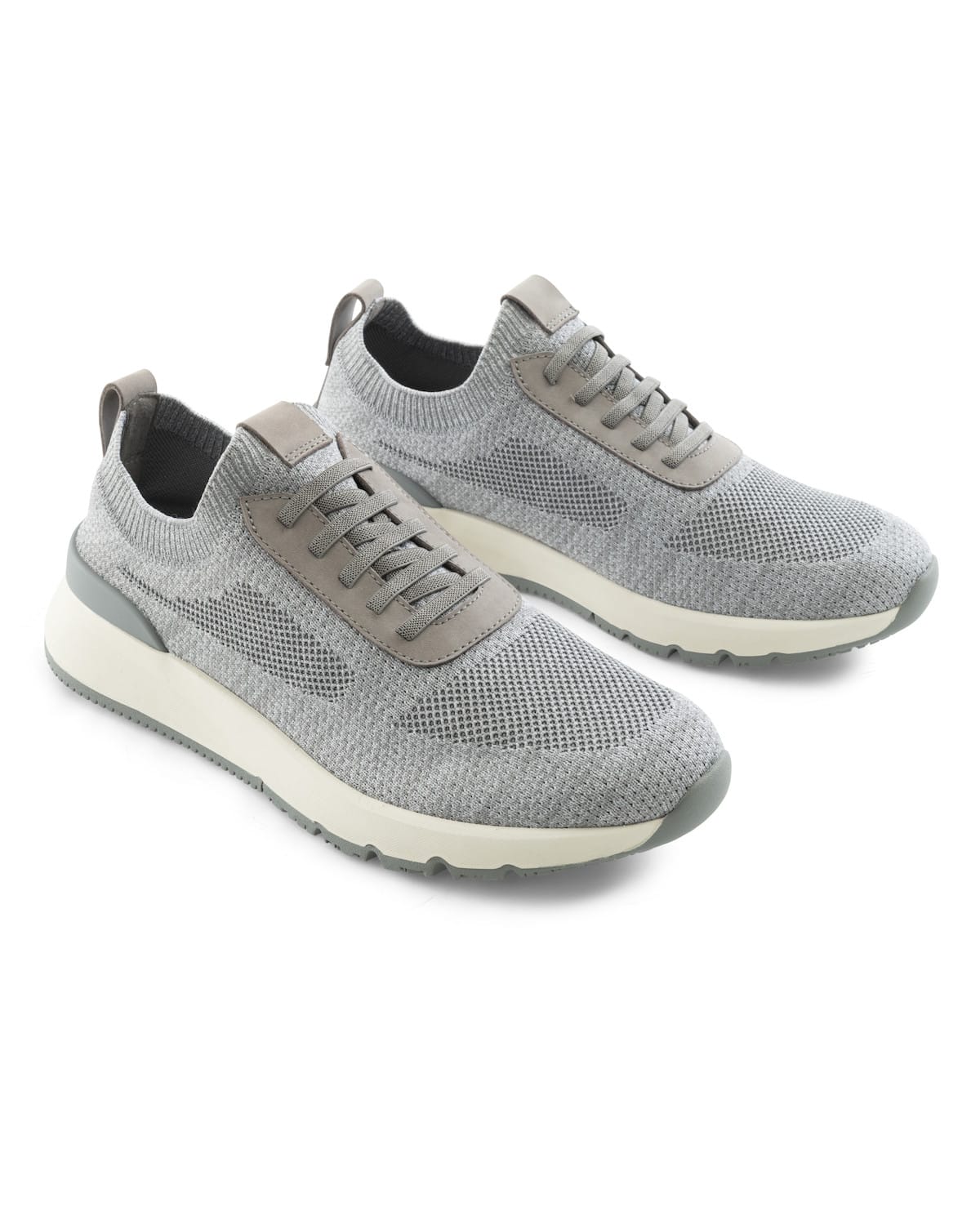 JOHNNIE-O FOOTWEAR - SNEAKERS GRAY / 9 KNIT RUNNER