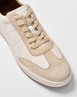 JOHNNIE-O FOOTWEAR - SNEAKERS WHITE TAN / 9 SURESHOT
