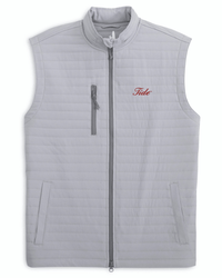 JOHNNIE-O GAMEDAY - UNIVERSITY OF ALABAMA - TIDE - VESTS WHITE / S TIDE CROSSWIND VEST