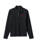 JOHNNIE-O GAMEDAY - UNIVERSITY OF GEORGIA - 1 - 4 ZIPS BLACK / S DAWGS SCRIPT HOPPIN 1/4 ZIP